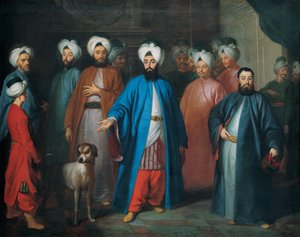 Mehmed Said Efendi et sa suite