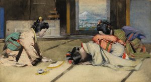 Une réception au Japon, ou Salutations - George F. Henry
