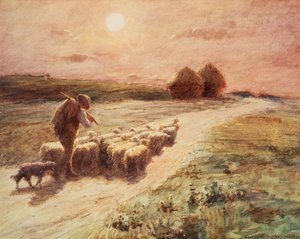 Fin de la journée - George Faulkner Wetherbee