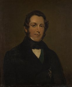 Portrait de James Andrew Broun Ramsay, 1er marquis de Dalhousie (1812-1860), vers 1833-60