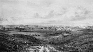 Une vue étendue de Winchester - George Frederick Prosser