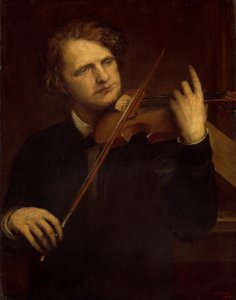 Étude à la lumière de la lampe : Herr Joachim