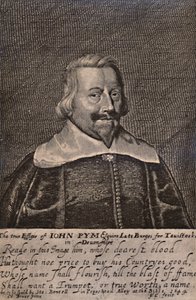 John Pym, homme politique parlementaire anglais, vers 1644, 1894 - George Glover