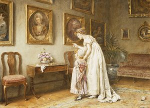 Une petite histoire de famille - George Goodwin Kilburne