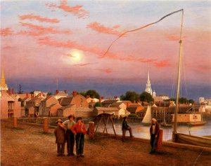 Newport, fin de journée, 1851
