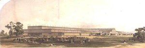 Construction pour la Grande Exposition à Londres 1851
