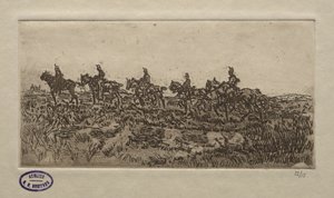 Scène de cavalerie - George Hendrik Breitner