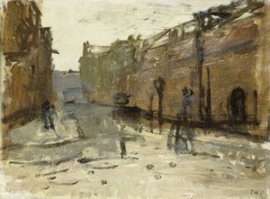 La Baan à Rotterdam - George Hendrik Breitner