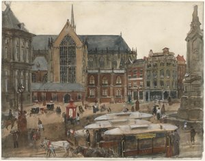 Le Dam à Amsterdam