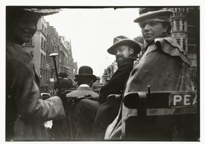 George Breitner et Marius Bauer dans une calèche à Londres - George Hendrik Breitner