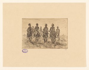 Hussards au galop - George Hendrik Breitner