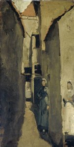 Rue de quartier à La Haye ou Scheveningen - George Hendrik Breitner