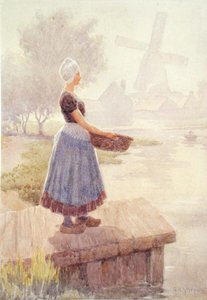 Jeune Pêcheuse Hollandaise