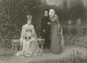 La reine Isabelle et ses dames - George Henry Boughton