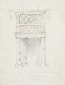 Cheminée de Shakespeare, 1866 - George Henry Hall