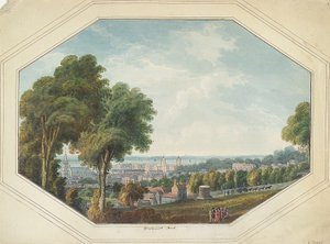 Greenwich depuis le Point, vers 1820 - George Heriot