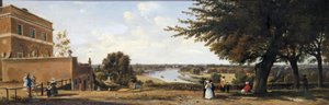 Vue de Richmond Hill avec Wick à gauche, 1837 - George Hilditch