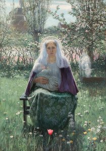 La Mère de Dieu. 1892 - George Hitchcock