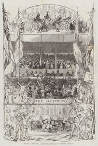 Scènes des élections - George Housman Thomas