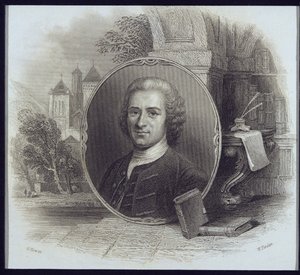 Portrait de Jean-Jacques Rousseau (1712-78), gravé par William Finden (1787-1852)