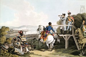Bonaparte (1769-1821) juste avant sa fuite, observant l