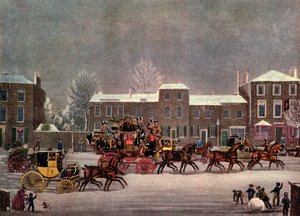 Approche de Noël, 19ème siècle, 1927