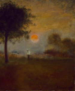 Lever de lune, 1891