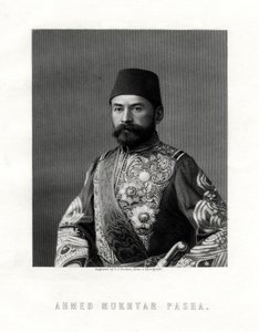 Ahmed Mukhtar Pasha, officier de l