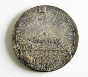 Médaille pour commémorer le retour des City Imperial Volunteers de la guerre des Boers