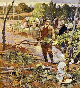 Les glaneuses - George John Pinwell