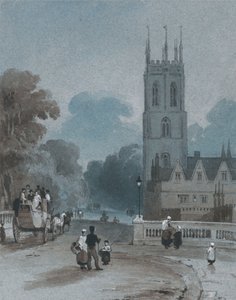 Tour et pont de Magdalen, Oxford - George Jones