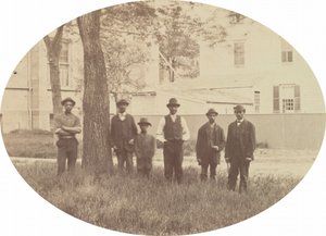 Portrait de groupe [verso]