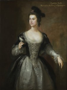 Portrait de Lady Charlotte Boyle, Baronne Clifford et Marquise de Hartington