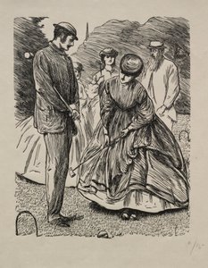Comment ne pas jouer au jeu, 1865 - George Louis Palmella Busson Du Maurier