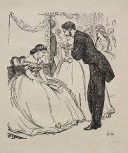 Le Chant du désespéré, 1863 - George Louis Palmella Busson Du Maurier