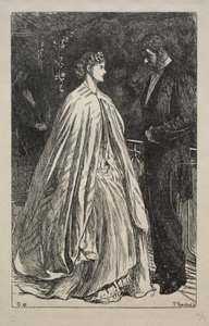 Deux contre un sur le Major, 1866 - George Louis Palmella Busson Du Maurier