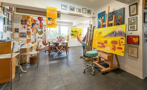 Studio de Cristina Rodriguez à Pico Island, 2022