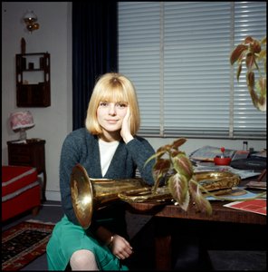 France Gall chez elle, Paris