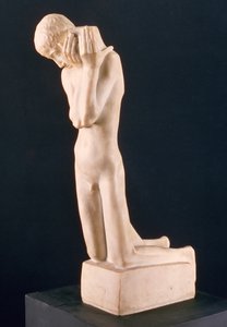 Le Porteur de reliques, sculpture de George Minne, vers 1897