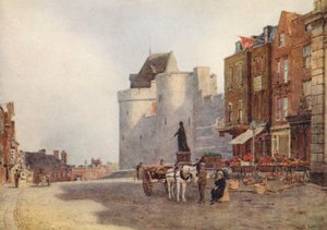 Marché de Windsor, tôt le matin
