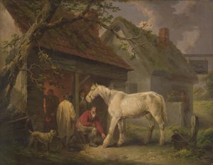 La boutique du maréchal-ferrant (ou La forge du maréchal-ferrant) 1793
