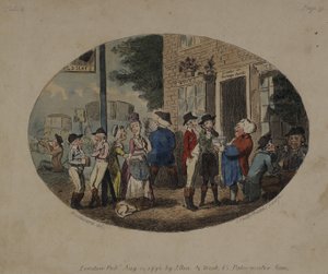 Old Hats Tavern, Uxbridge, 1796