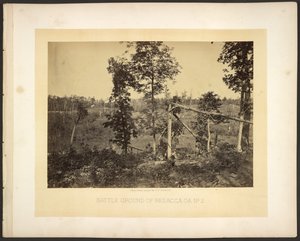 Champ de bataille de Resacca, Ga. No. 2 - George N. Barnard