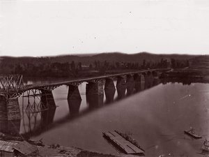 Pont sur la rivière Tennessee à Chattanooga