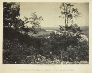 Vallée de Chattanooga depuis Lookout Mountain