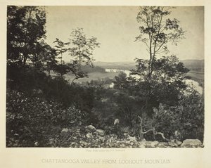 Vallée de Chattanooga depuis Lookout Mountain, 1864-1866