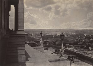 Nashville depuis le Capitole, années 1860