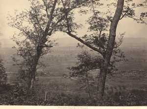 Orchard Knob depuis Mission Ridge