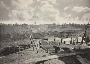 Travaux des rebelles devant Atlanta, Géorgie, n° 5