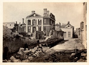 Ruines du manoir Pinckney, Charleston S.C - George N. Barnard